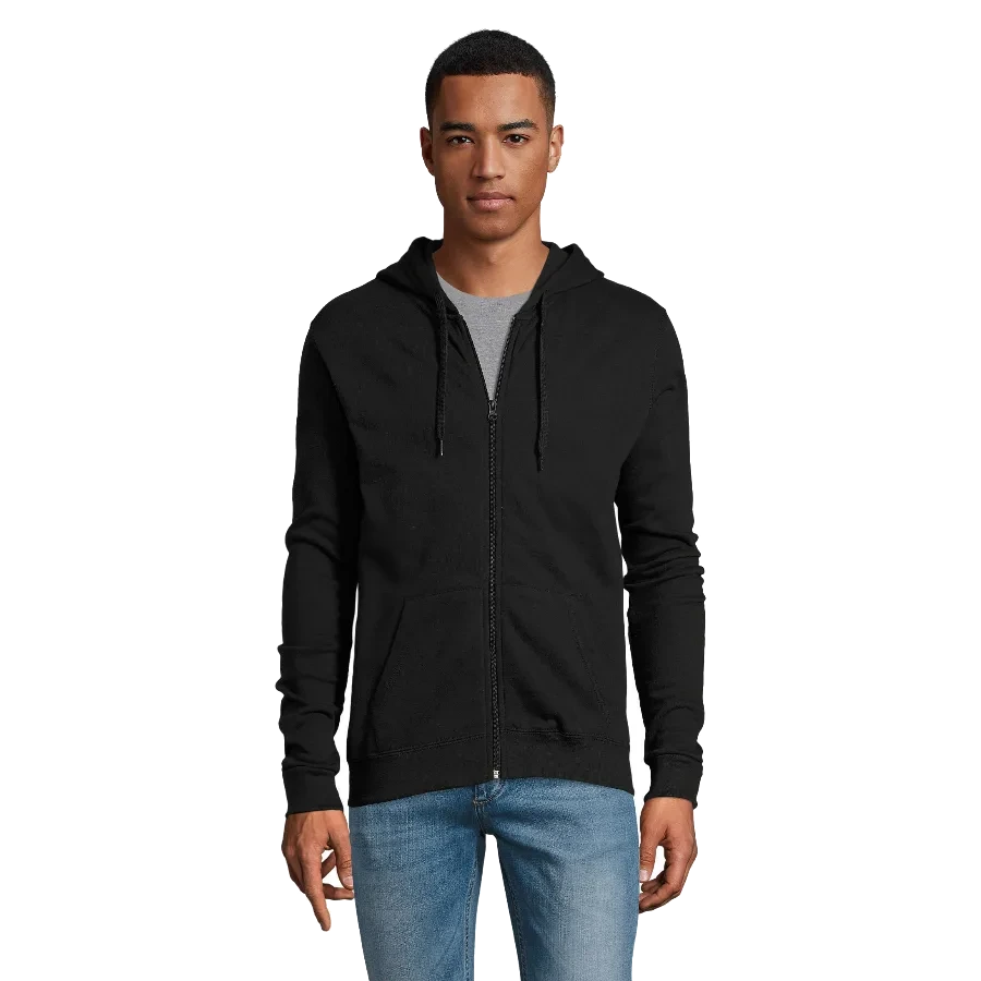 Sweat zippé à capuche